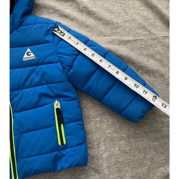 Gerry Boys Size 3T Blue Bubble Puffer Jacket - Picture 14 of 14